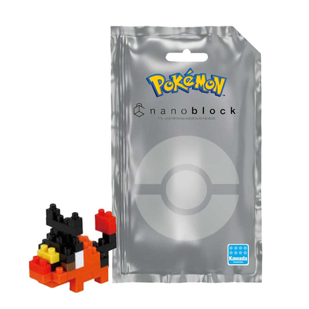 Nanoblock Mini Collection Blind Bag - Pokémon Fire Type Case Of 6 Example Urban Attitude