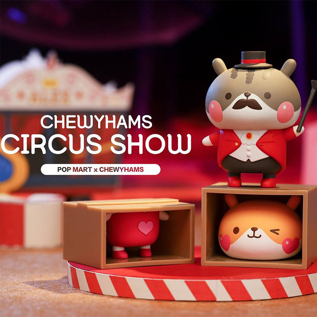 pop mart blind box chewyhams circus show urban attitude