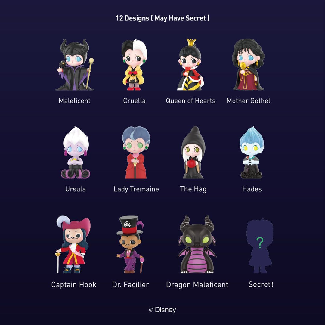 POP MART Disney Villans Series 9種類 POP MART Disney Villans Series 9種類 POP MART Disney Villans