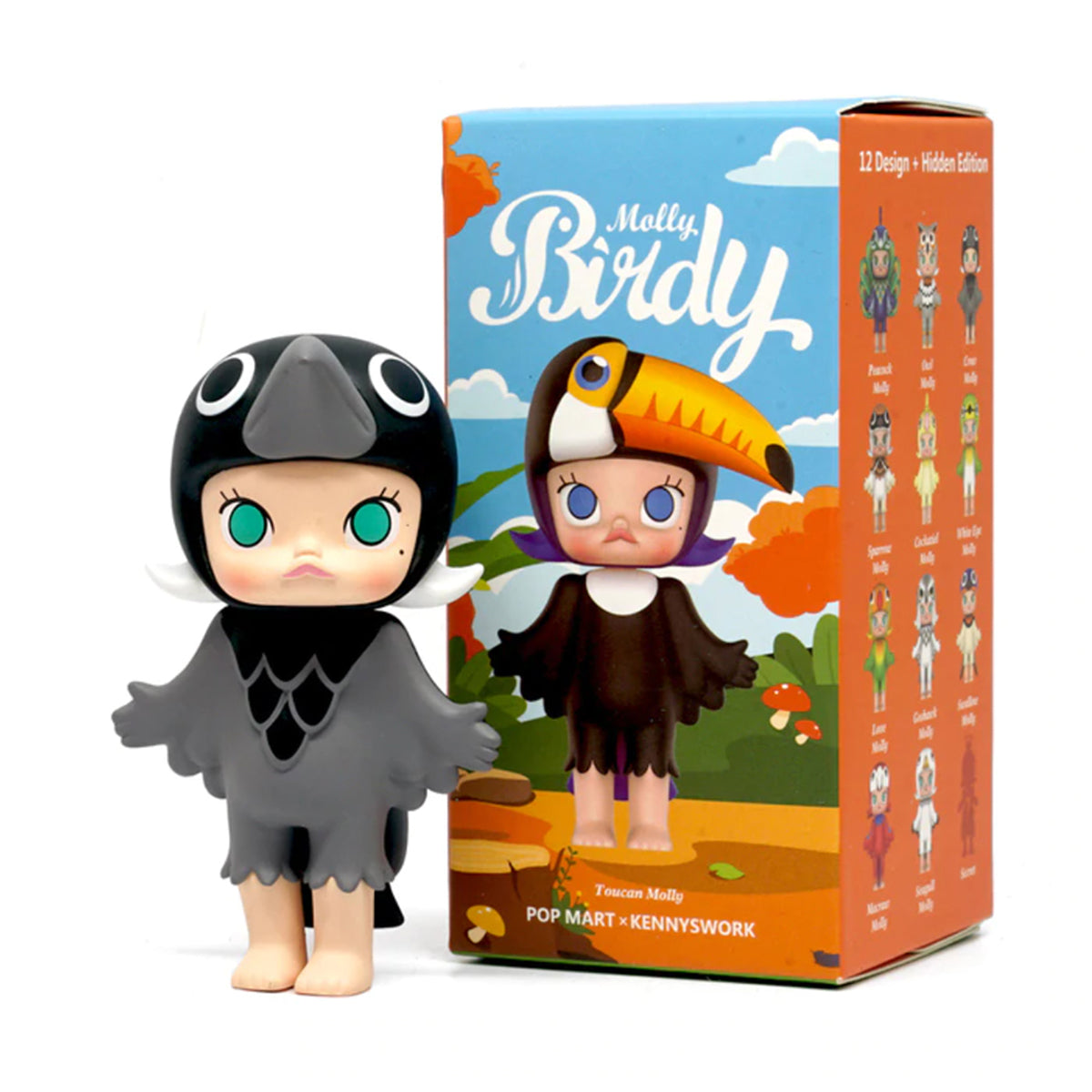 POPMART MOLLY ウッディ Pop Mart Molly Blind Box - Birdy Series – Urban Attitude