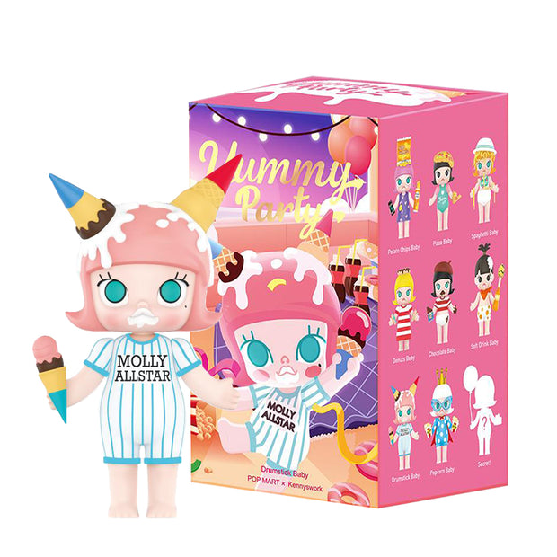 pop mart blind box molly yummy party urban attitude