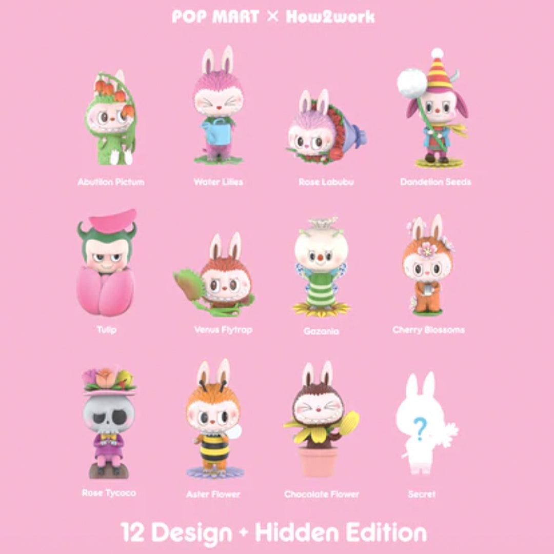 Pop Mart Labubu The Monsters Blind Box - Flower Elves Series