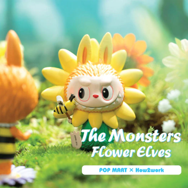 pop mart blind box monster flower elves urban attitude