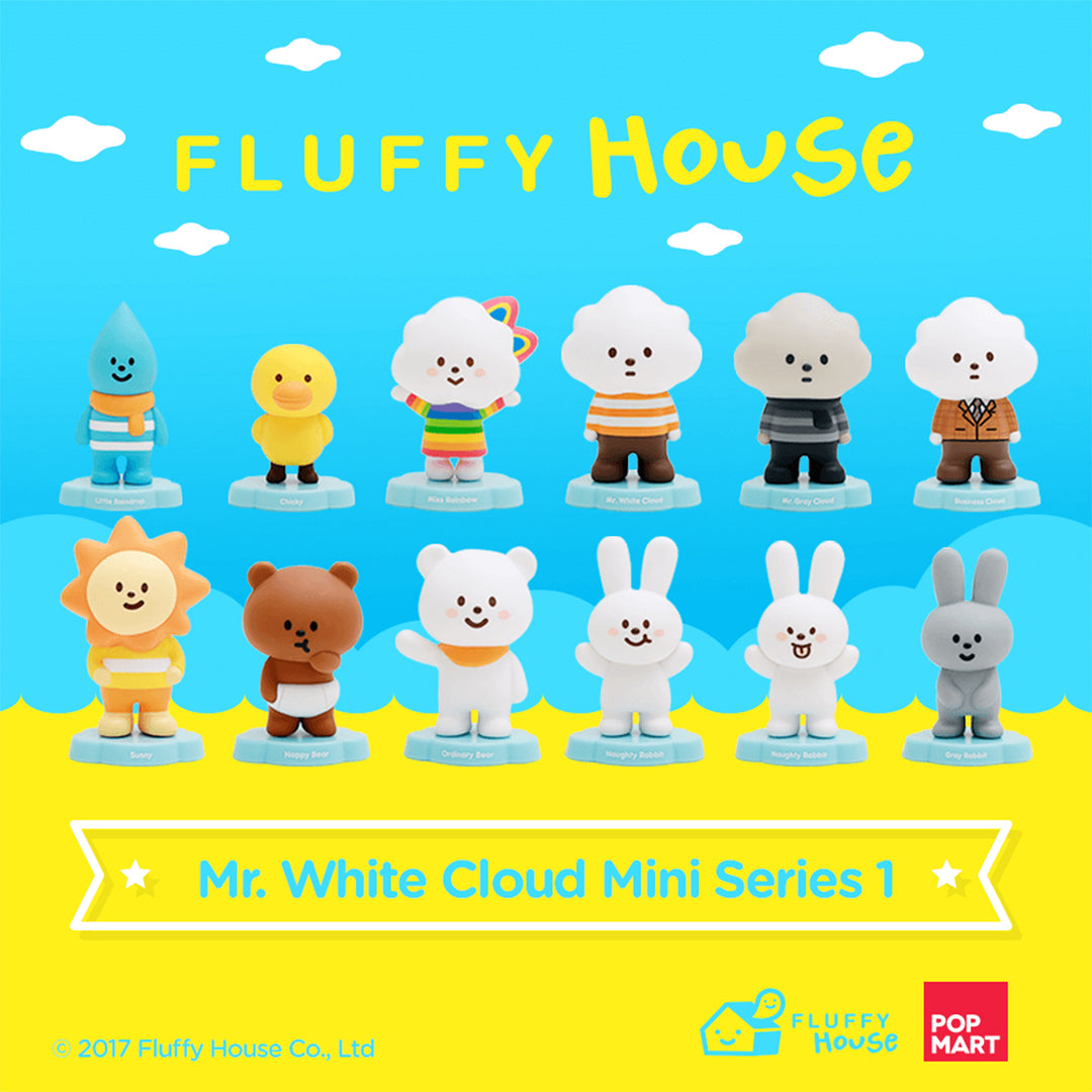 Pop Mart Mr White Cloud Blind Box - Mini Series 1 – Urban