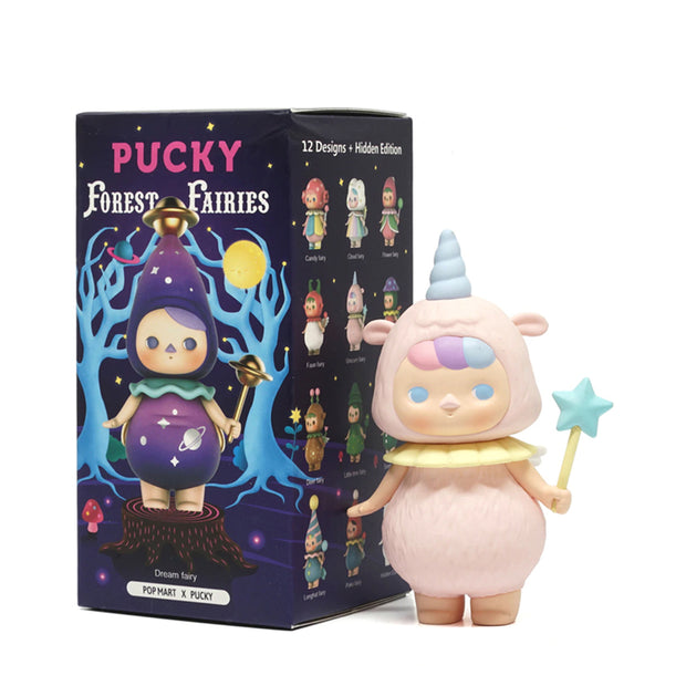 pop mart blind box pucky forest fairies urban attitude