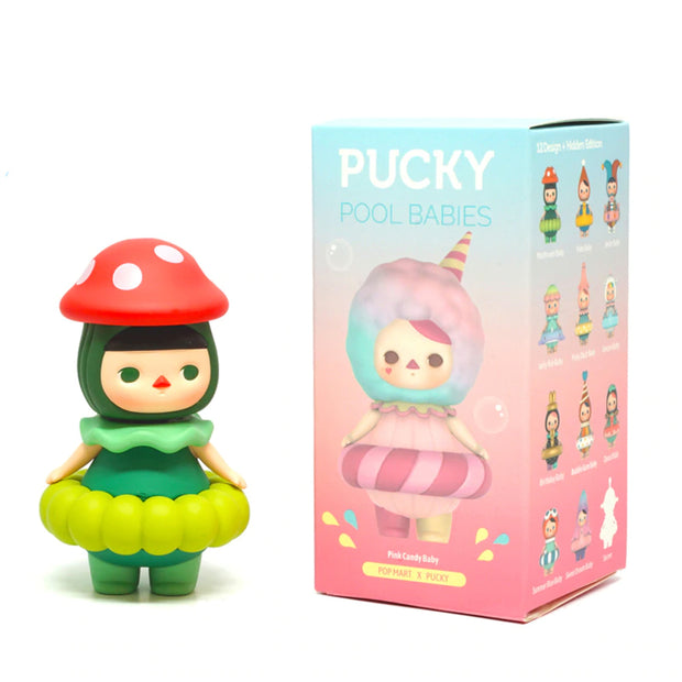 pop mart blind box pucky pool babies urban attitude