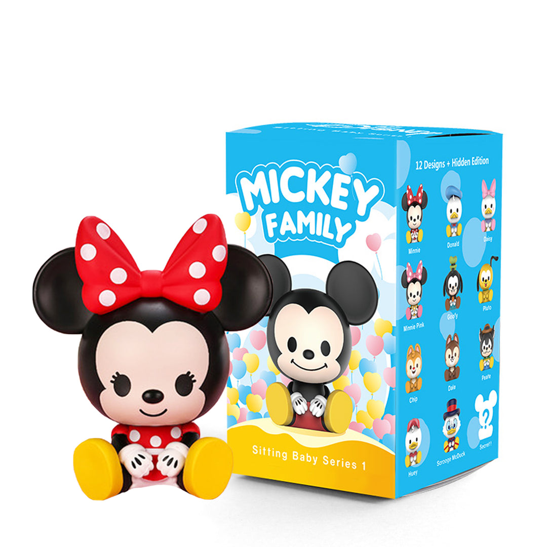 Pop Mart Sitting Baby Blind Box - Mickey Family Series 1 – Urban