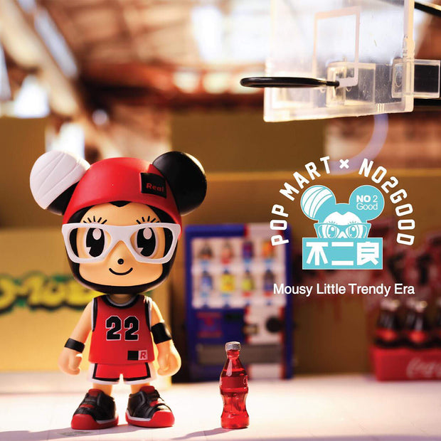 pop mart blind box stay real mousy little urban attitude
