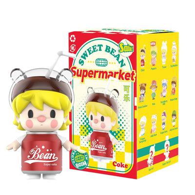 pop mart blind box sweet bean supermarket main urban attitude