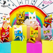 soap studio blind box paper bag cat poster urban attitude