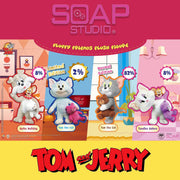 soap studio blind box tom and jerry fluffy friends plush figure all urban attitude