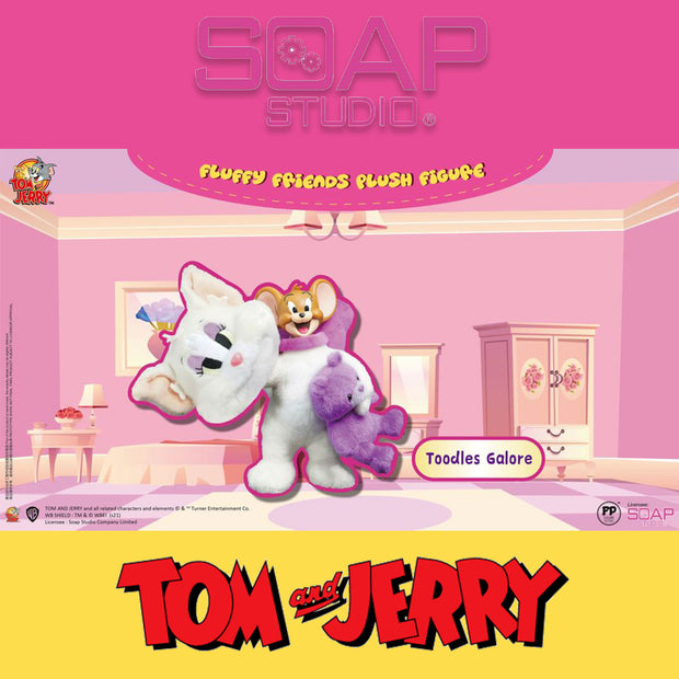 soap studio blind box tom and jerry fluffy friends plush figure toodles galore urban attitude