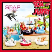 soap studio blind box tom and jerry pool party all banner red urban attitude