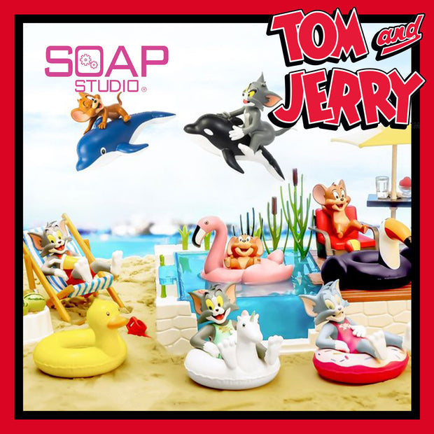 soap studio blind box tom and jerry pool party all banner red 2 urban attitude