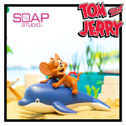soap studio blind box tom and jerry pool party dolphin white urban attitude