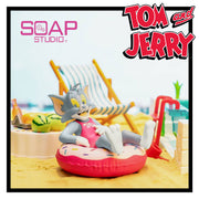 soap studio blind box tom and jerry pool party donut white urban attitude