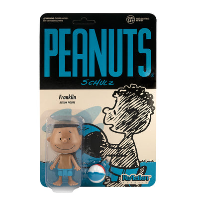 super7 peanuts reaction figure franklin wave 2 urban attitude