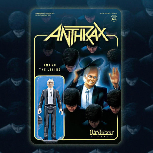 Super7 Anthrax ReAction Figure - Among The Living Background Urban Attitude