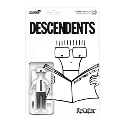 Super7 Descendents ReAction Figure - Milo (Everything Sucks) Packaging Urban Attitude
