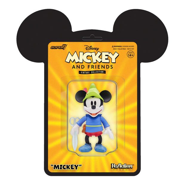 Super7 Disney ReAction Figure - Brave Little Tailor Mickey Mouse Urban Attitude