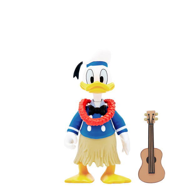 Super7 Disney ReAction Figure Vintage Collection Wave 2 - Donald Duck (Hawaiian Holiday) Figure Only Urban Attitude