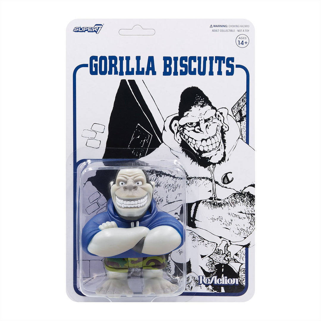 SUPER7 GORILLA BISCUITS ソフビ Super7 Red Gorilla Biscuits