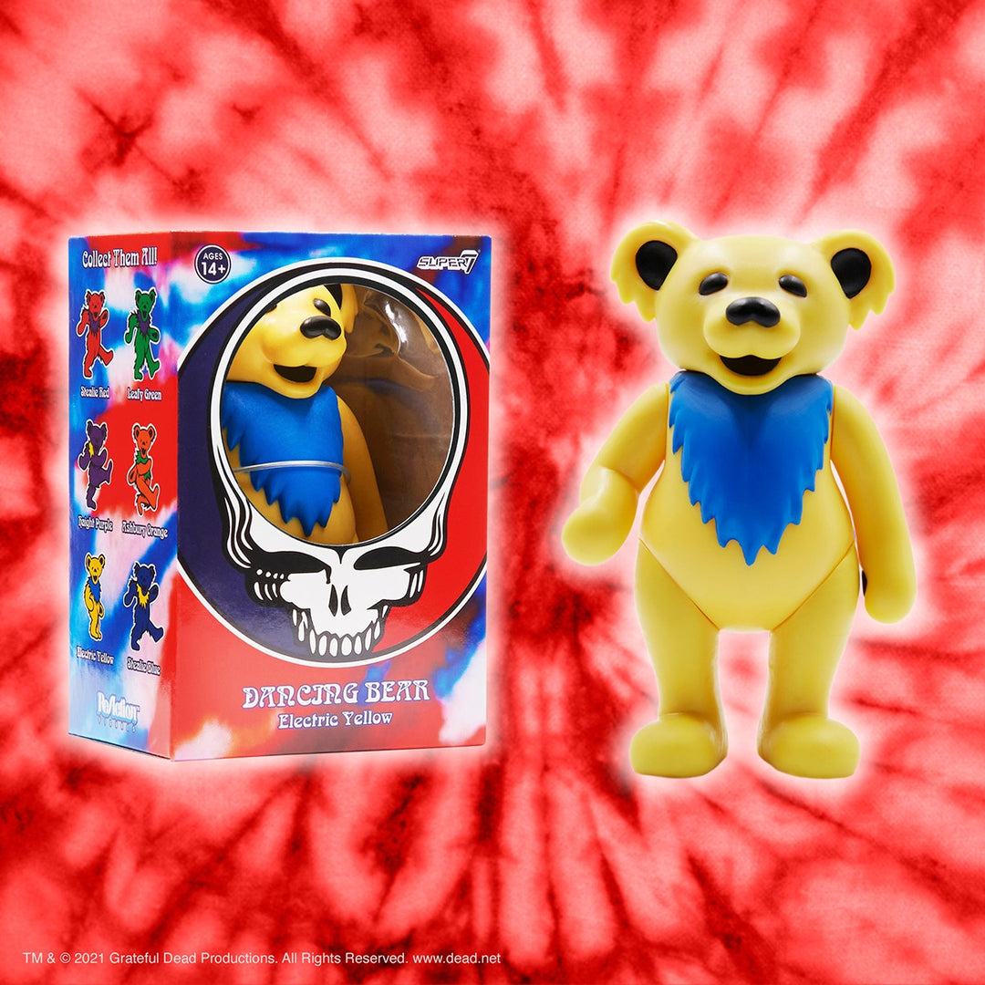 Super7 Grateful Dead ReAction Figure - Dancing Bear Electric