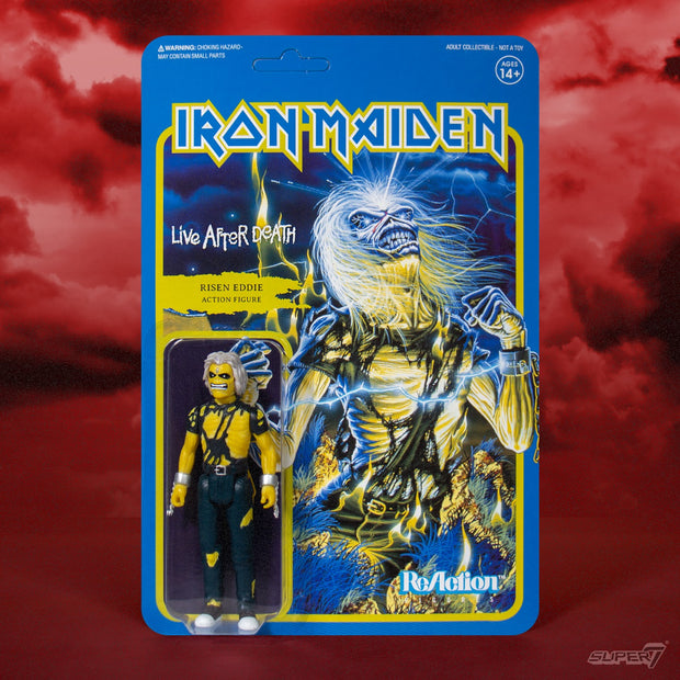 Super7 Iron Maiden ReAction Figure - Live After Death Background Urban Attitude