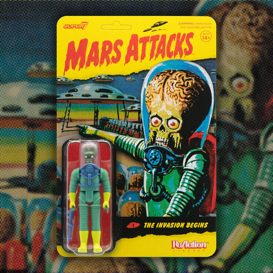 Super7 Mars Attacks ReAction Figure - The Invasion Begins Super7 Mars Attacks ReAction Figure - The Invasion Begins