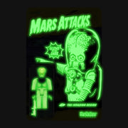 Super7 Mars Attacks ReAction Figure - The Invasion Begins (Glow) Packaging Dark Urban Attitude