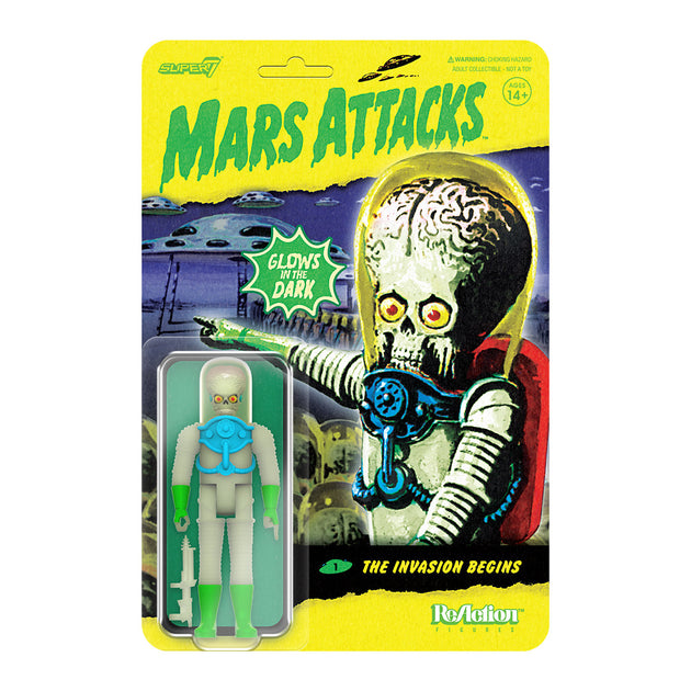 Super7 ars Attacks artian The Invasion Begins – Figura de acción de Super7 ars Attacks artian The Invasion Begins – Figura de acción de