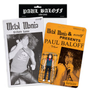 Super7 Paul Baloff ReAction Figure - Metal Mania Fanzine Bundle Disassembled Urban Attitude