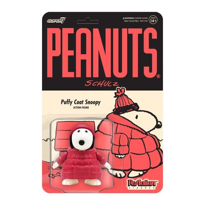 Super7 Peanuts ReAction Figure Wave 5 - Puffy Coat Snoopy Urban Attitude