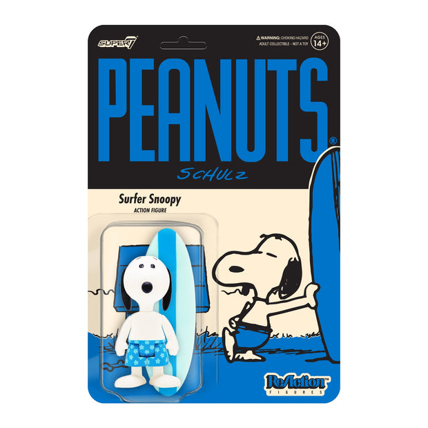 Super7 Peanuts ReAction Figure Wave 5 - Surfer Snoopy Urban Attitude
