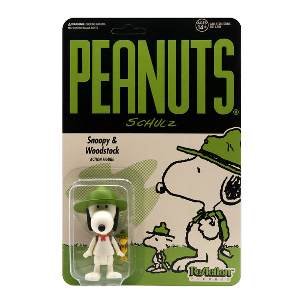 super7 reaction figure peanuts wave 3 beagle scout snoopy urban attitude