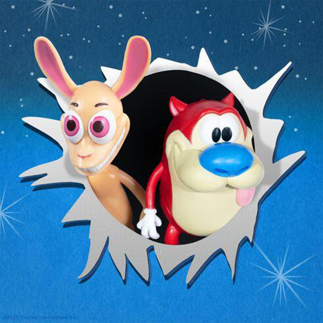 Super7 Ren & Stimpy ReAction Figure Wave 1 - Stimpy – Urban