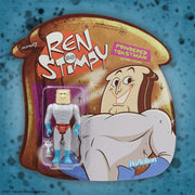 Super7 Ren & Stimpy ReAction Figure Wave 1 - Powdered Toast Man Background Urban Attitude