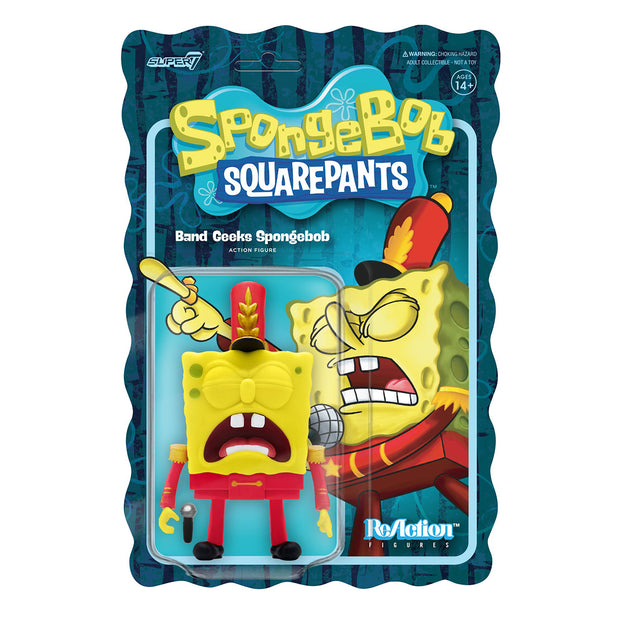 super7 reaction figure spongebob squarepants band geeks urban attitude