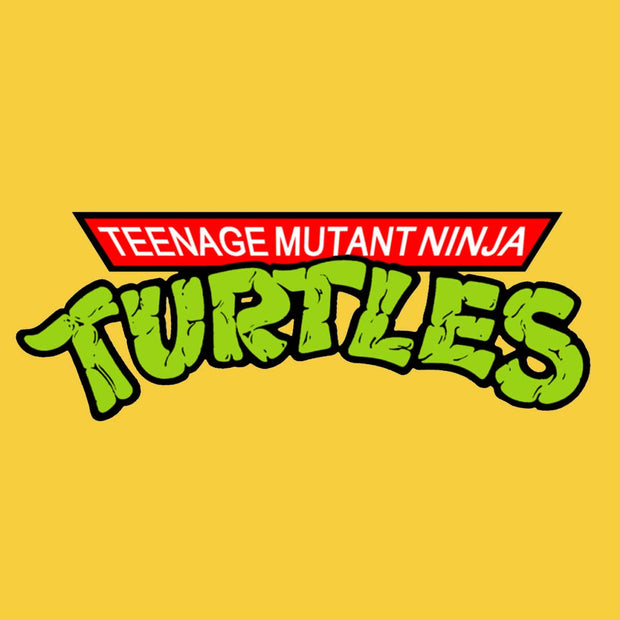 Super7 Teenage Mutant Ninja Turtles ReAction Figure - Michelangelo Logo Urban Attitude