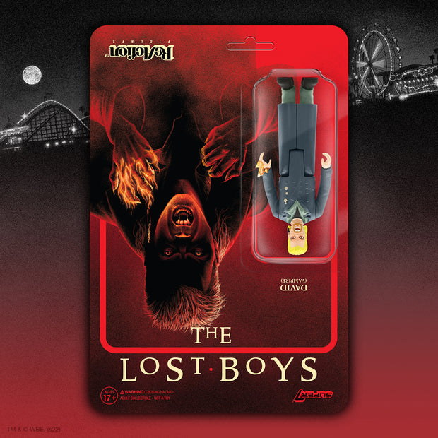 Super7 The Lost Boys ReAction Figure - David (Vampire) Background Urban Attitude