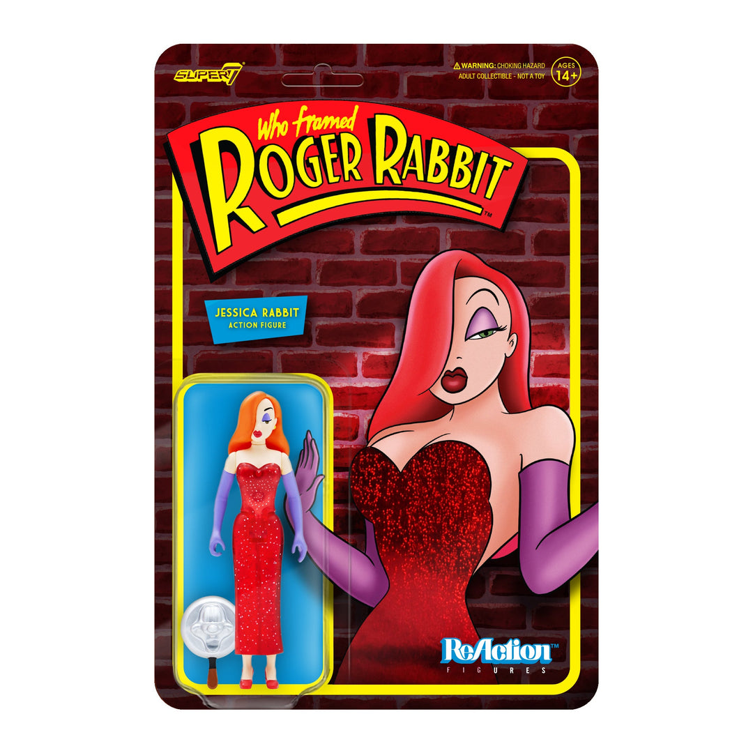 Super7 Who Framed Roger Rabbit ReAction Figure - Jessica Rabbit
