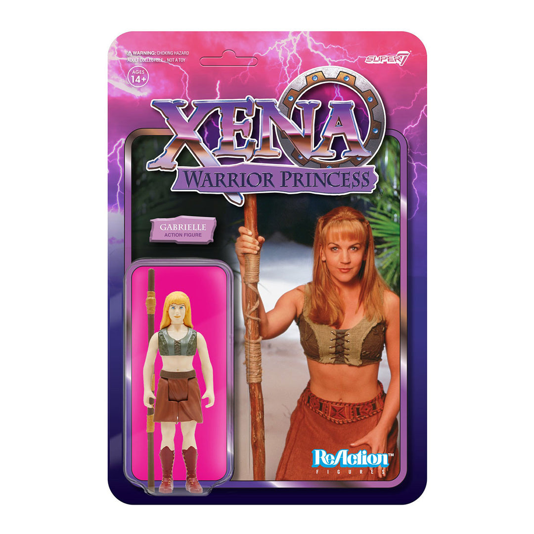 Super7 Xena: Warrior Princess ReAction Figure Wave 1 - Gabrielle