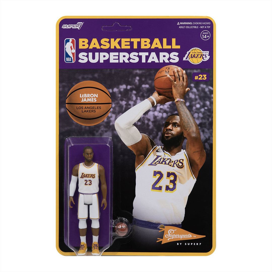 Super7 NBA Supersports Figure - LeBron James Alternate Jersey