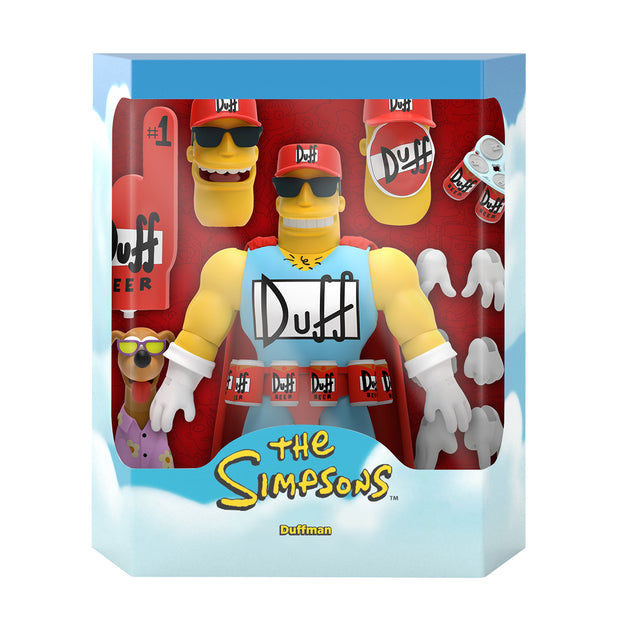 super7 ultimates the simpsons w2 duffman packaging urban attitude