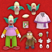 super7 ultimates the simpsons w2 krusty the clown accessories urban attitude