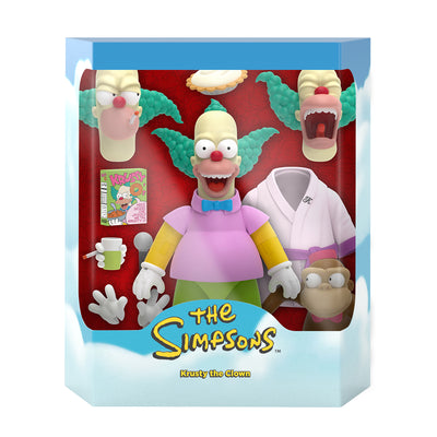 super7 ultimates the simpsons w2 krusty the clown packaging urban attitude