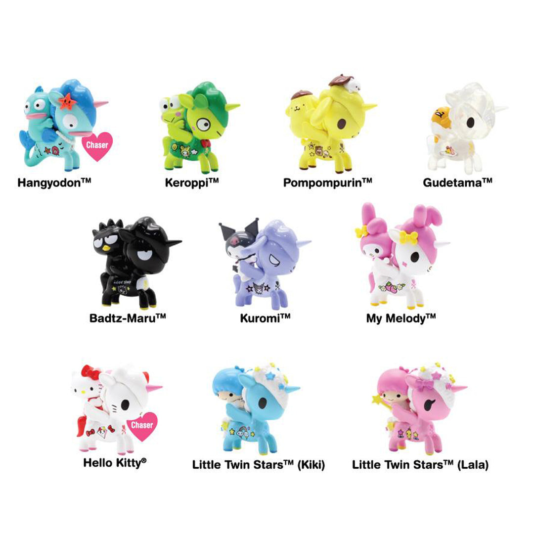 平成レトロ ポムポムプリン tokidoki☓SANRIO Characters tokidoki Blind Box - Unicorno x Sanrio Characters – Urban