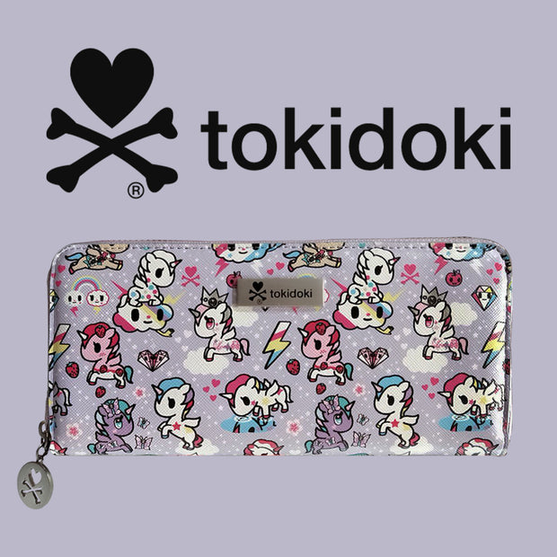 tokidoki long purse pastel purple background urban attitude