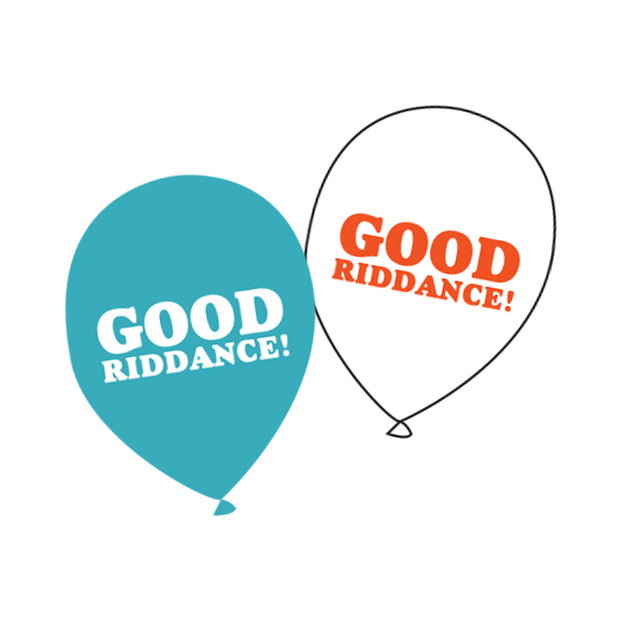 UA Balloons Pack Of 10 - Good Riddance Urban Attitude