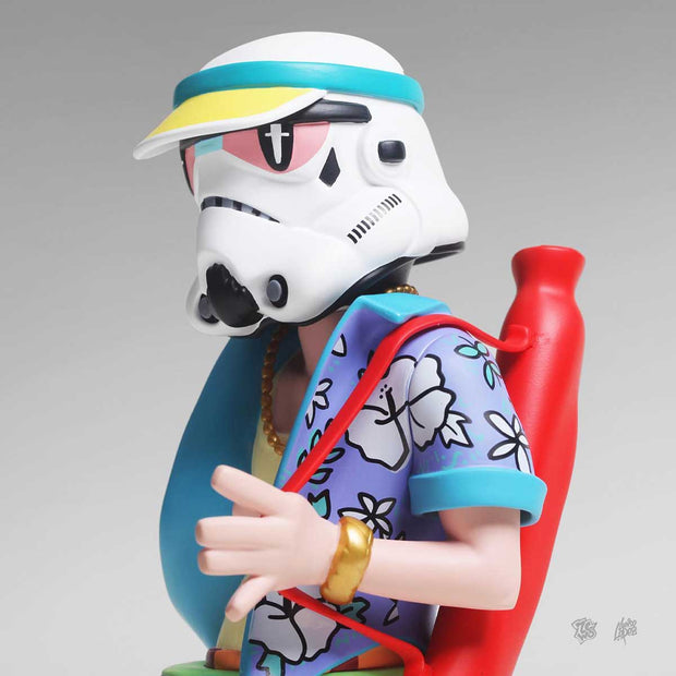 ZC World Figure Luaiso Lopez - The Stormtourist Close Up Helmut Urban Attitude
